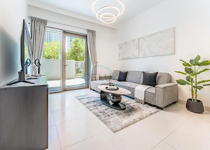 Near Dubai Water Canal 1Br With Spacious Balcony, Creekside 18 A, Creek Harbour By Deluxe Holiday Homes