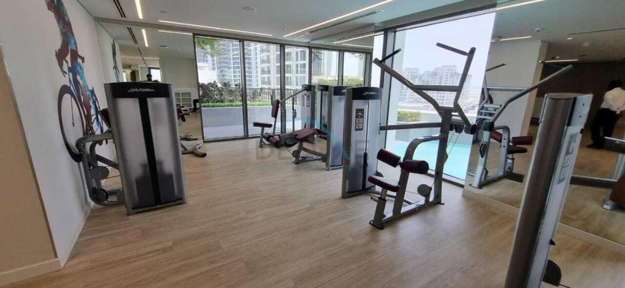 Near Water Canal 1br With Spacious Balcony, Creekside 18 A, Creek Harbour By Deluxe Homes Dubai