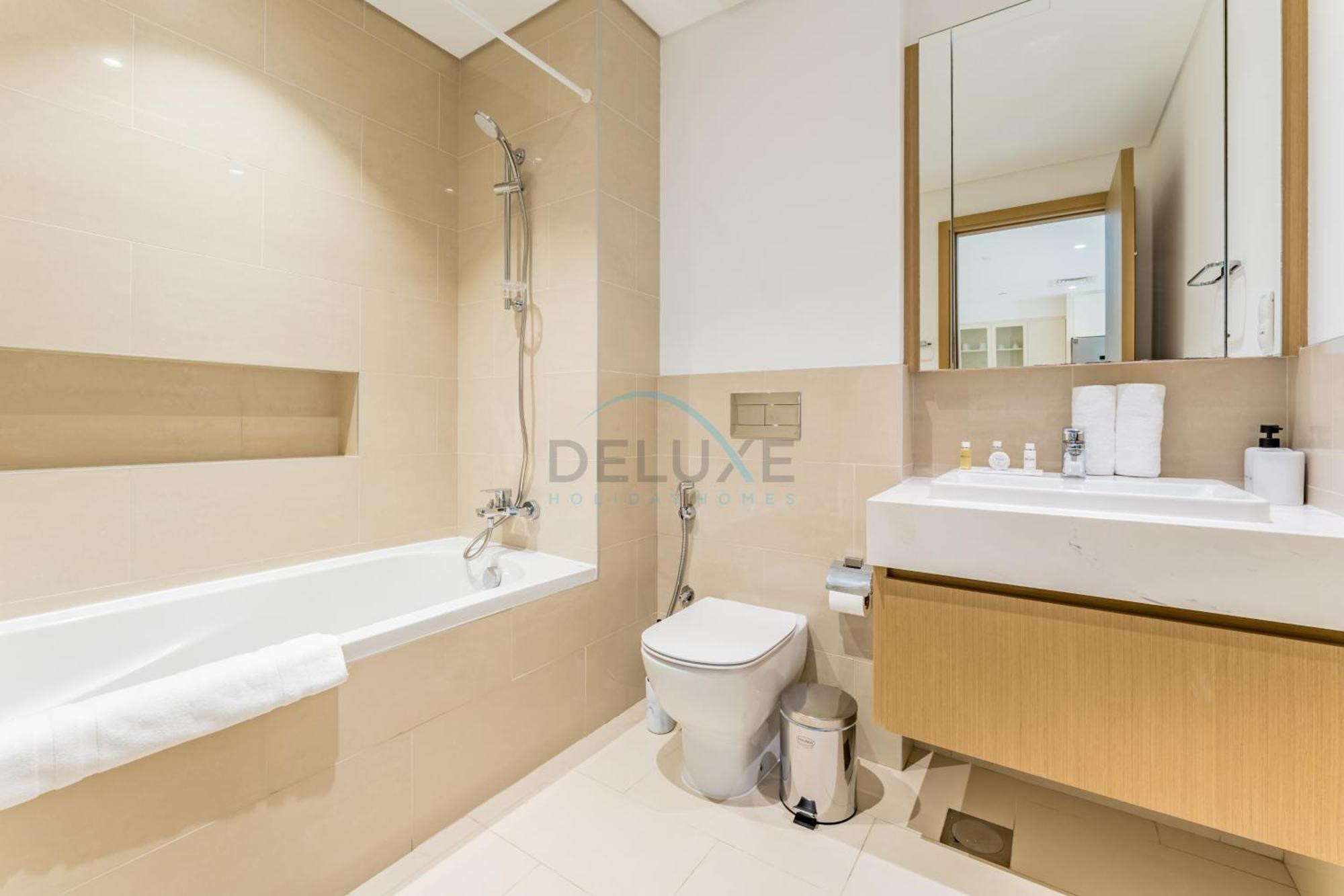 Apartment Near Water Canal 1br With Spacious Balcony, Creekside 18 A, Creek Harbour By Deluxe Homes
