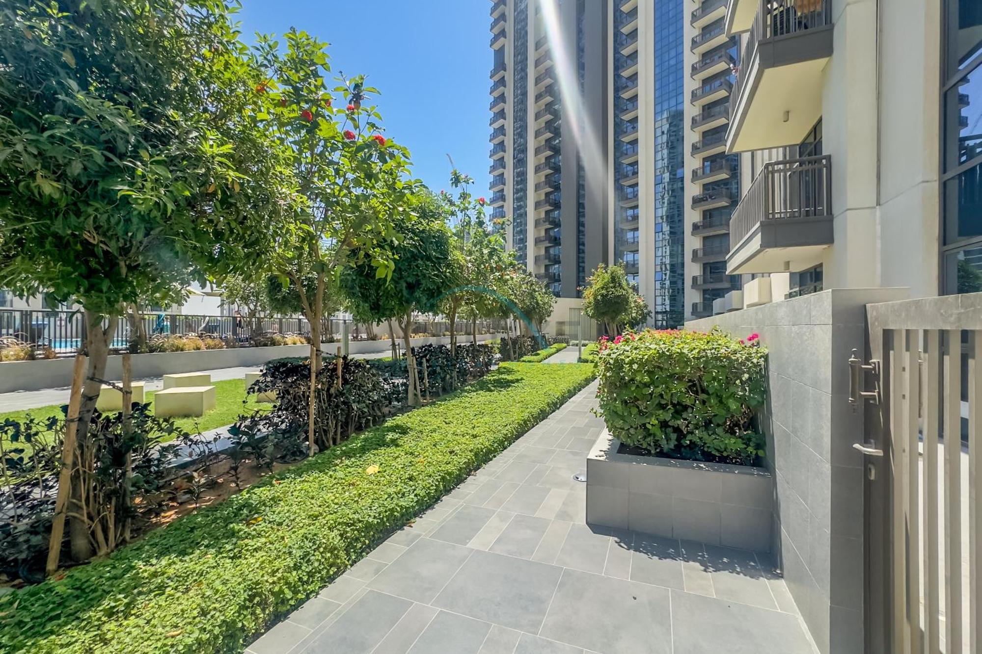 Near Water Canal 1br With Spacious Balcony, Creekside 18 A, Creek Harbour By Deluxe Homes