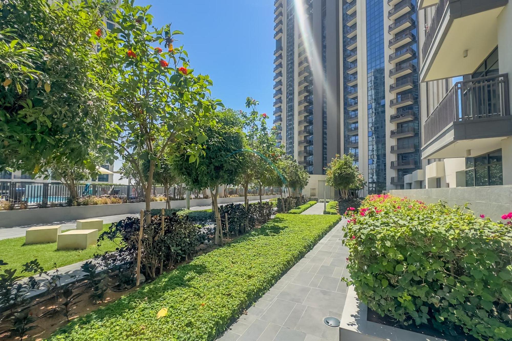 Apartment Near Water Canal 1br With Spacious Balcony, Creekside 18 A, Creek Harbour By Deluxe Homes